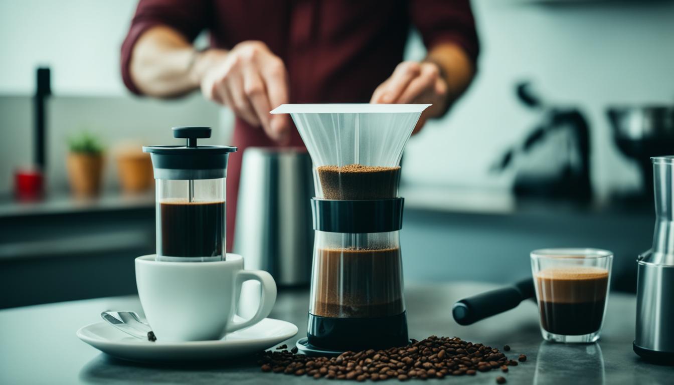 Aeropress Coffee Making