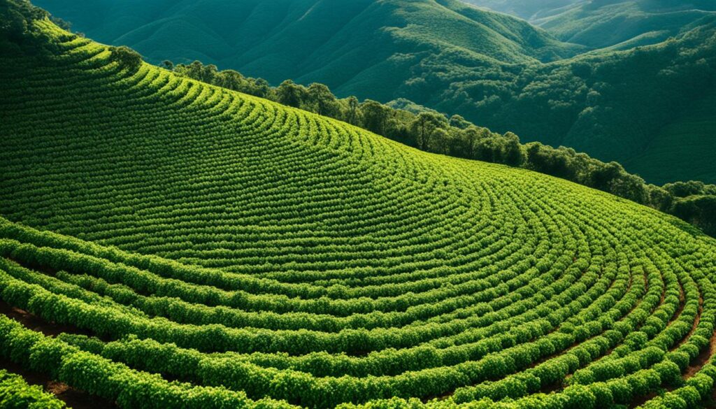 Brazilian Coffee Plantation