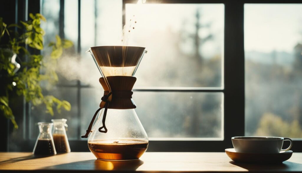 Chemex brewing method