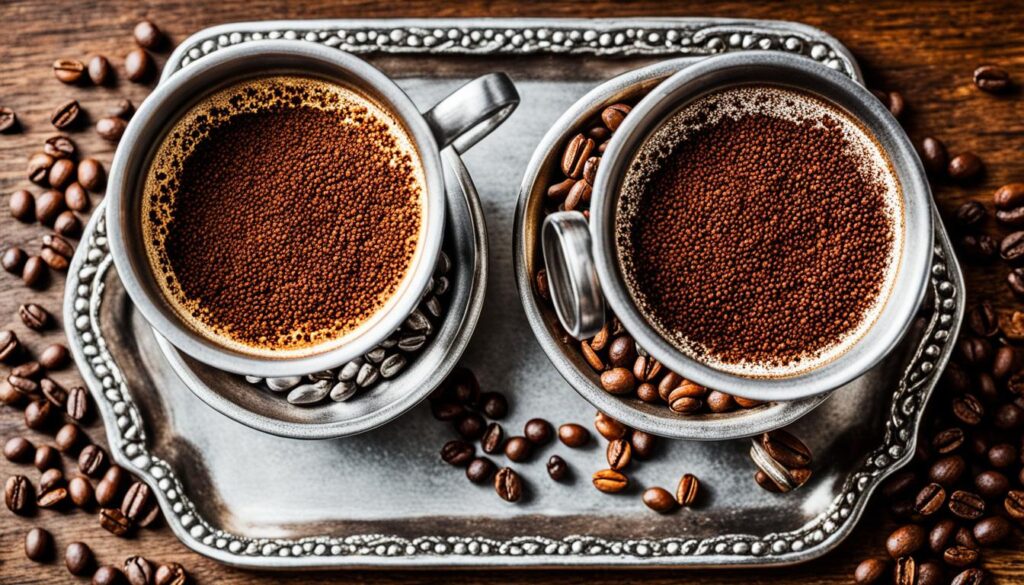 Turkish coffee cups