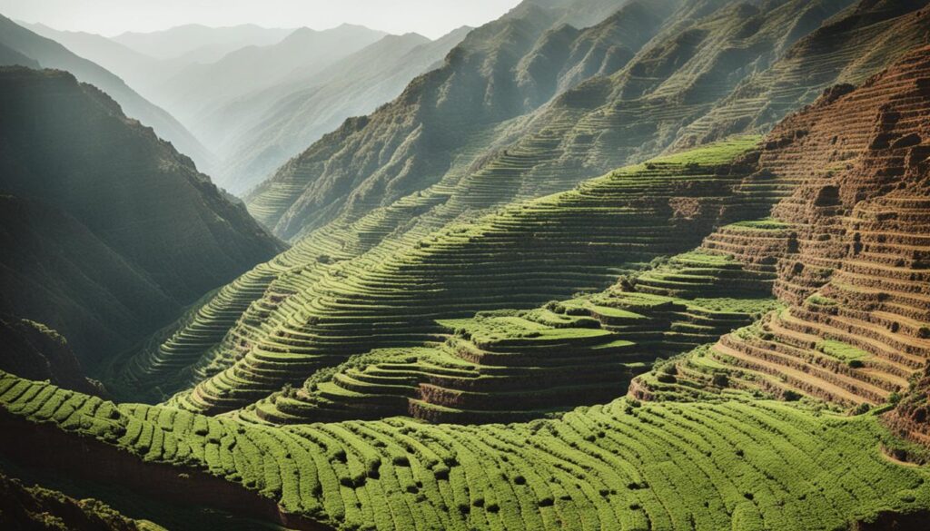 Yemen coffee growing regions