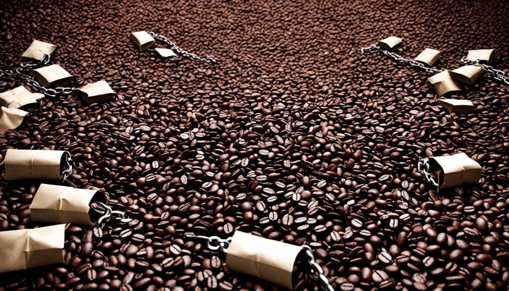 coffee bean supply chain disruptions