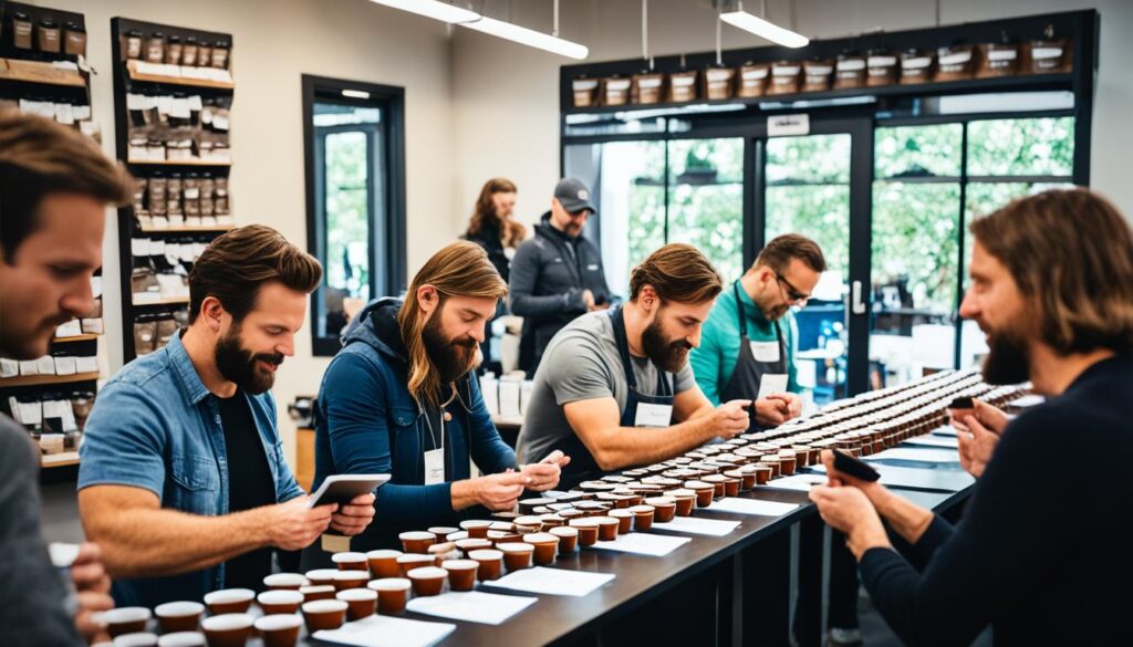 coffee tasting experience