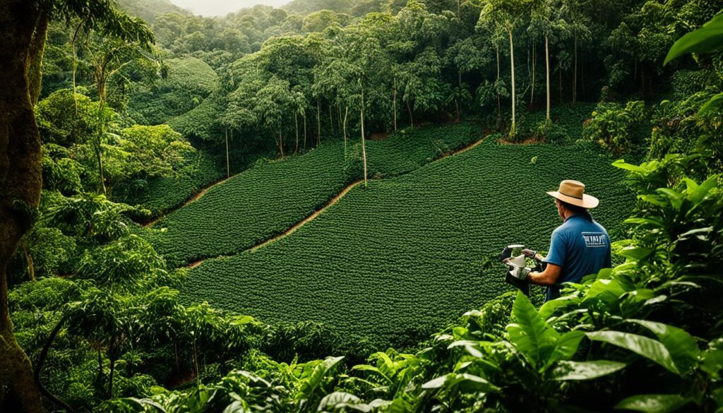 shade-grown coffee